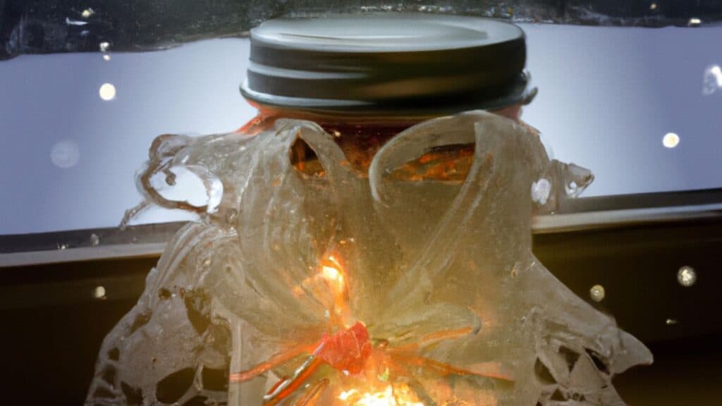 diy christmas mason jar luminaries