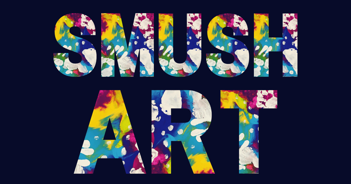 smush painting mess free abstract art for kids